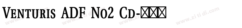 Venturis ADF No2 Cd字体转换 Venturis ADF No2 Cd字体转换